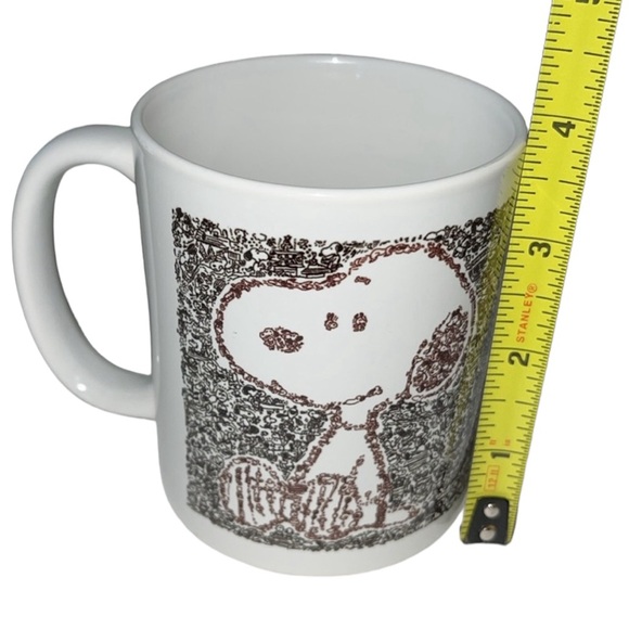 Snoopy Dog Woodstock Coffee Mug Tea Cup White Black Ceramic 11 Oz - Picture 10 of 10
